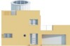 Projekt domu Duron DM-6386, piętrowy, z garażem dwustanowiskowym, bez podpiwniczenia - elewacja frontowa