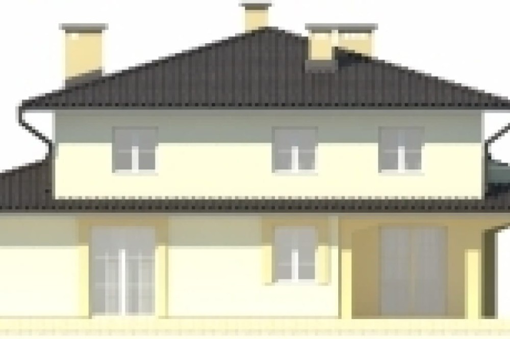 Elewacja ogrodowa