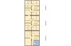 Projekt budynku wielorodzinnego DM-6590 B, piętrowy, podpiwniczony - rzut piwnicy