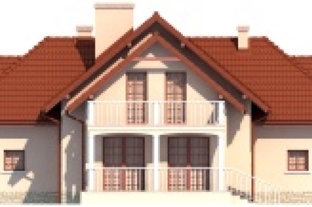 Elewacja ogrodowa