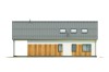 Projekt domu L-6638  - elewacja ogrodowa