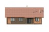 Projekt domu Celozja F2 L-6616 F2 , parterowy, niepodpiwniczony, bez garażu -elewacja frontowa