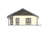 Projekt domu  Siodłowice L-5516, parterowy, bez podpiwniczenia  - elewacja boczna