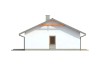 Projekt domu Nidowo DM-6305, parterowy, niepodpiwniczony, bez garażu - elewacja lewa