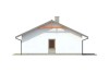 Projekt domu Potycz L-6305, parterowy, niepodpiwniczony, bez garażu-elewacja lewa