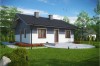 Projekt domu Nidowo tech. DM-6305 tech., parterowy, niepodpiwniczony, bez garażu-kolorystyka wersja 2