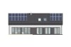 Projekt domu L-6705  - elewacja boczna