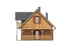Projekt domu L-6152  - elewacja ogrodowa