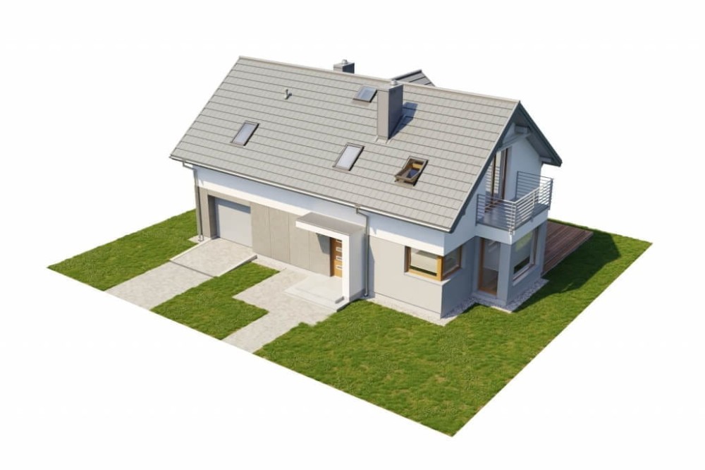 Projekt domu L-6529  - model