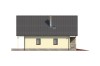 Projekt domu Pulczynów L-6055, parterowy z poddaszem mieszkalnym, bez podpiwniczenia  - elewacja lewa