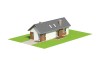 Projekt domu Vinium DM-6692, parterowy, jednorodzinny, nowoczesny, bez garażu, bez podpiwniczenia - model