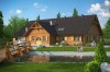 Projekt restauracji LK-01, parterowy, niepodpiwniczony - kolorystyka wersja 1