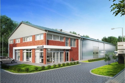 Projekt budynku LK-107 - wykończenie elewacji