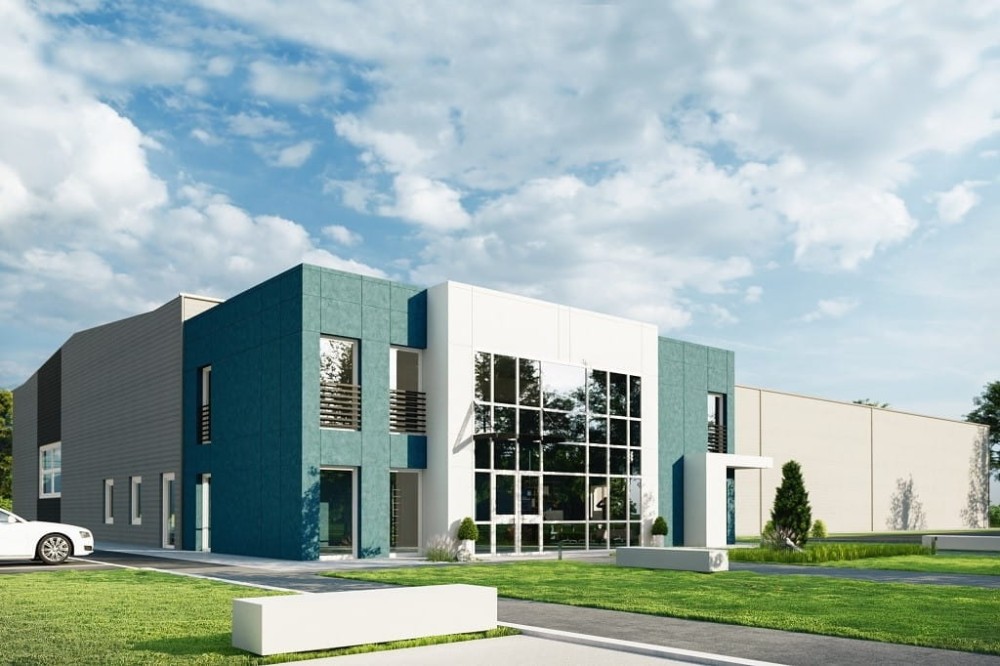 Projekt budynku LK-139 - wykończenie elewacji