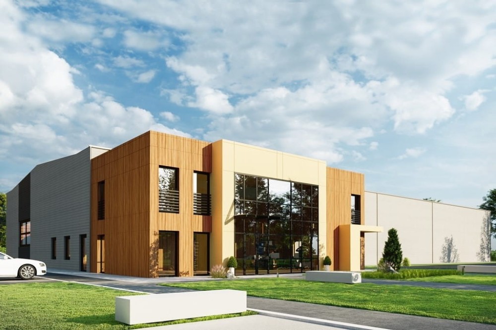 Projekt budynku LK-139 - wykończenie elewacji