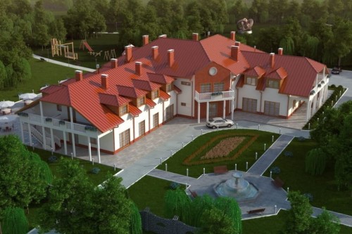 Projekt budynku LK-29 - wykończenie elewacji