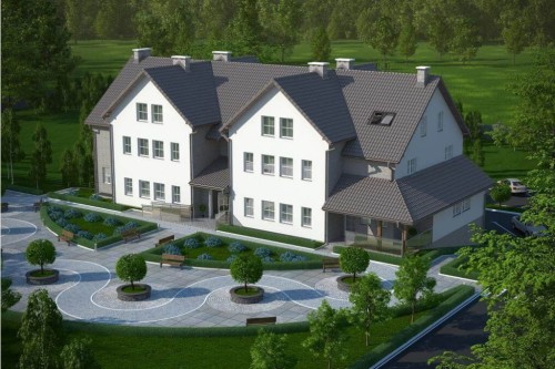 Projekt domu LK-20 C  - wykończenie elewacji