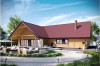 Projekt restauracji LK-01 C, budynek parterowy, niepodpiwniczony - kolorystyka wersja 3