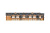 Projekt hotelu K-57, piętrowy z poddaszem użytkowym, niepodpiwniczony, bez garażu - elewacja frontowa