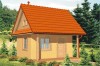 Projekt altany tech. ZG-02 tech., parterowy, niepodpiwniczony - kolorystyka wersja 3