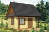 Projekt altany tech. ZG-02 tech., parterowy, niepodpiwniczony - kolorystyka wersja 4