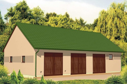 Projekt budynku ZG-22 - wykończenie elewacji