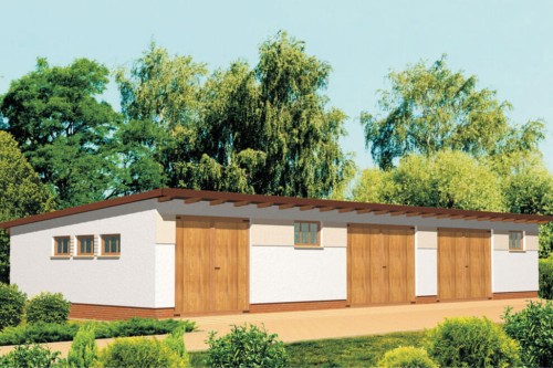 Projekt budynku ZG-24 - wykończenie elewacji