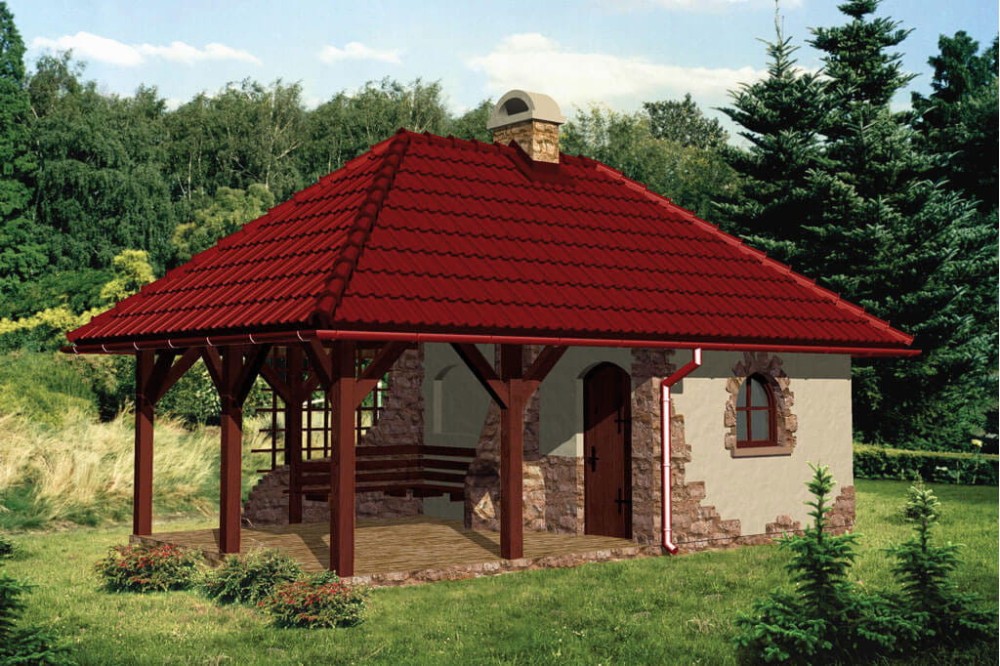 Projekt domu ZG-55 - wykończenie elewacji