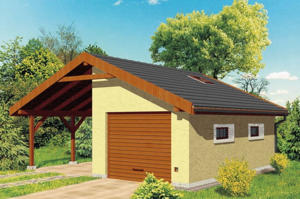 Projekt budynku ZG-45 - wykończenie elewacji