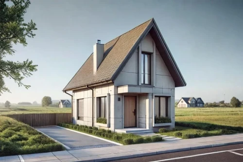 Koncepcja projektu domu DM-W062 - wykończenie elewacji
