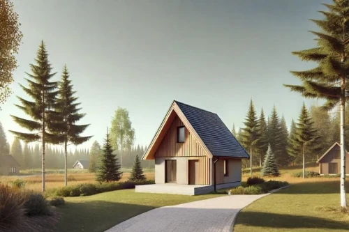 Koncepcja projektu domu DM-W092 - wykończenie elewacji