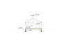 Projekt domu Merino DM-6780,parterowy, jednorodzinny, bez garażu, bez podpiwniczenia - przekrój B-B