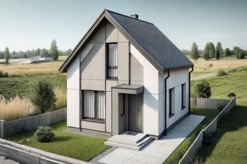 Koncepcja projektu domu DM-W106 - wykończenie elewacji