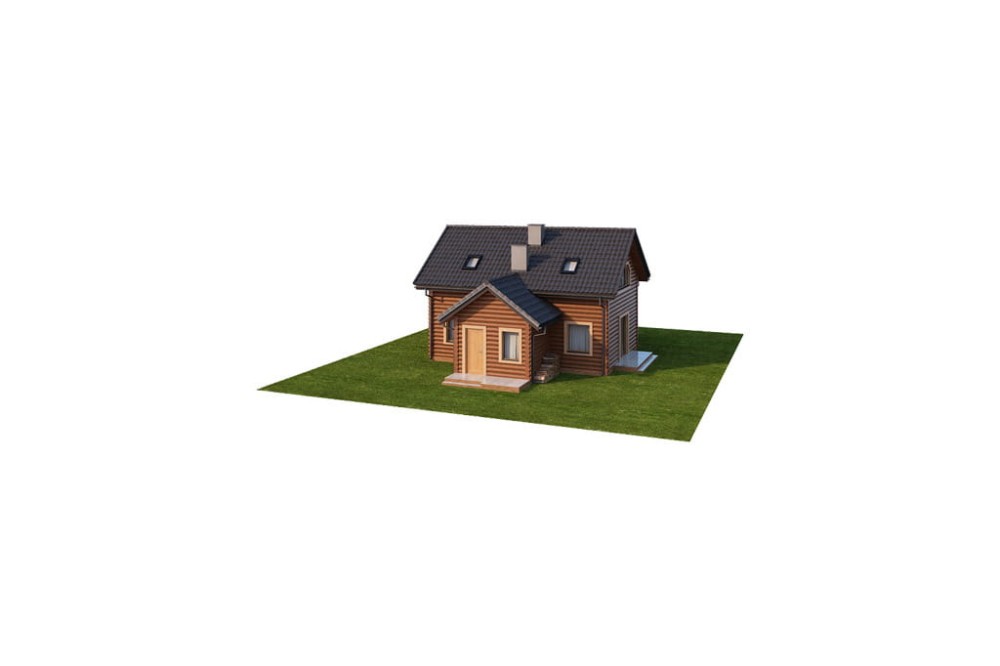 Projekt budynku DM-6538 - model