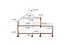 Projekt domu L-6675 - przekrój A-A