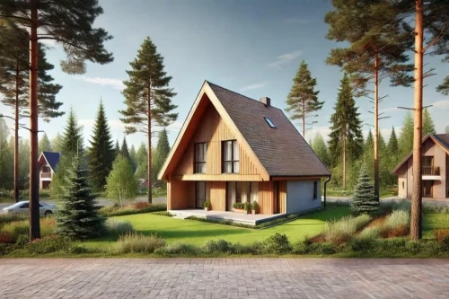 Koncepcja projektu domu DM-W108 - wykończenie elewacji