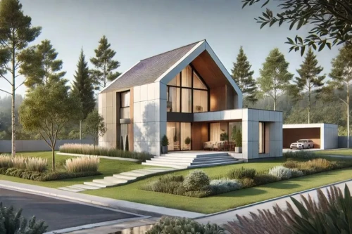 Koncepcja projektu domu DM-W112 - wykończenie elewacji