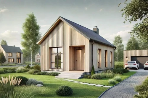 Koncepcja projektu domu DM-W114 - wykończenie elewacji