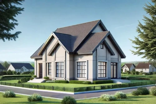 Koncepcja projektu domu DM-W118 - wykończenie elewacji