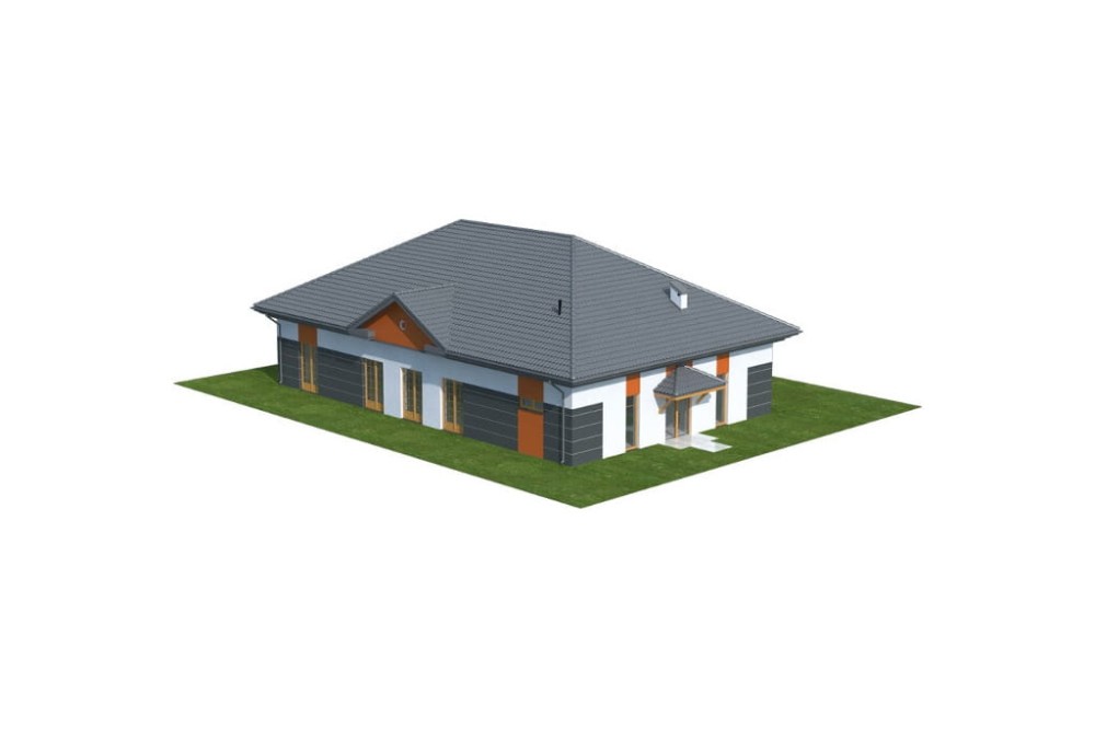 Projekt budynku K-88 - model