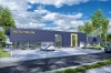 Projekt salonu samochodowego K-106, z antresolą, bez podpiwniczenia-kolorystyka wersja 1