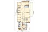 Projekt budynku przedszkola LK-44, parterowy, bez podpiwniczenia - rzut parteru
