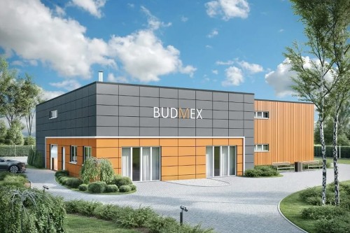 Projekt budynku K-98 - wykończenie elewacji