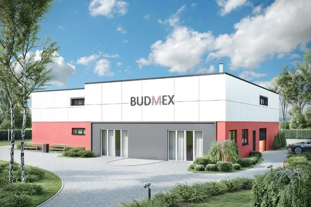 Projekt budynku LK-98 - wykończenie elewacji