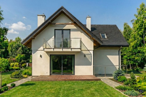 Projekt domu L-6889 - wykończenie elewacji