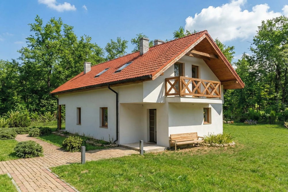 Projekt domu DM-6778 - wykończenie elewacji