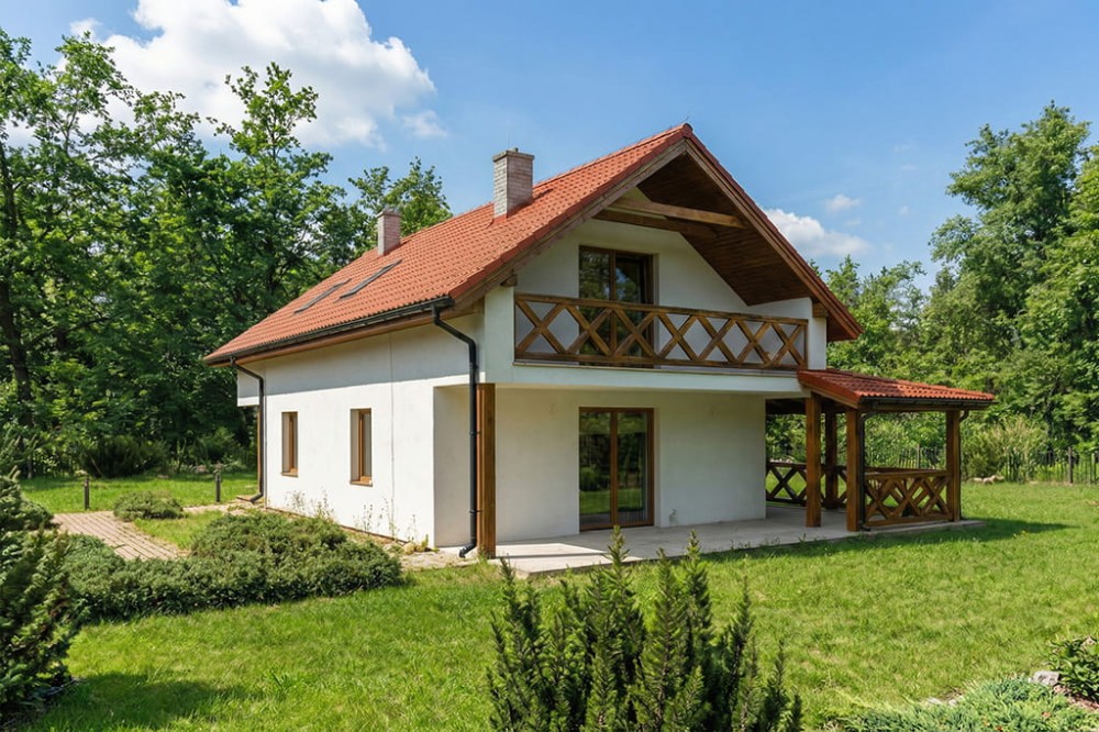 Projekt domu L-6778 - wykończenie elewacji