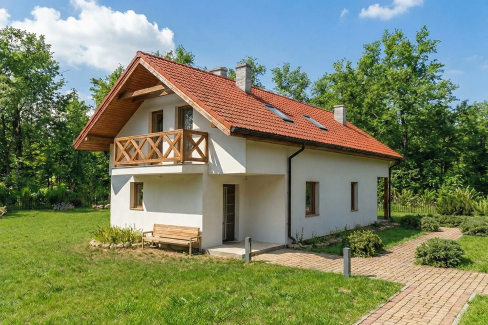 Projekt domu L-6778 - wykończenie elewacji