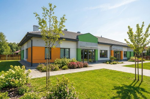 Projekt budynku K-167 - wykończenie elewacji