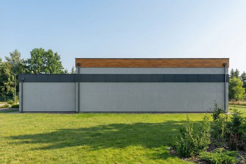 Projekt budynku LK-148 - wykończenie elewacji